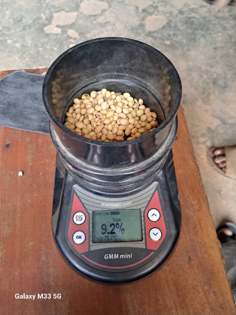 Moisture — Soybeans